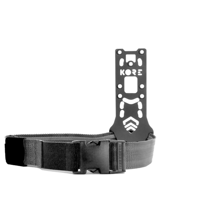 Kore Essentials Black Holster Mount and Leg Strap