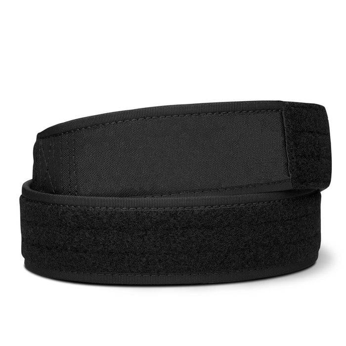 A black kore essentials non-padded inner belt on a white background