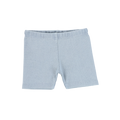Jean Biker Shorts - Chambray