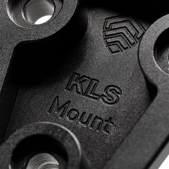 A close-up for the Kore Locking System Mount