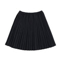 Knife Pleated Skirt -Navy