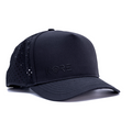 Front View of Kore Essentials Black Coast Hat with Black Kore Logo