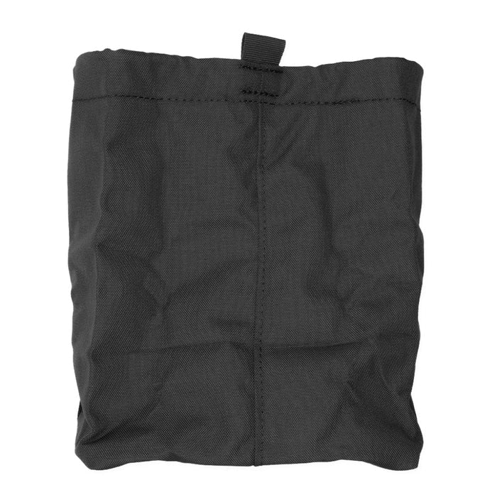 Black Kore Essentials Dump Pouch Fully Open from the Front