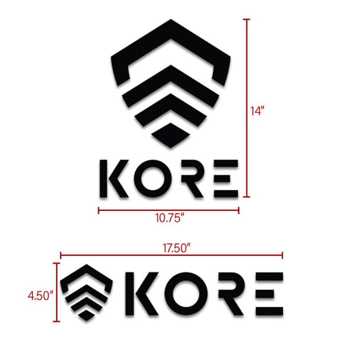 Kore Essentials-KORE LOGO DECALS-