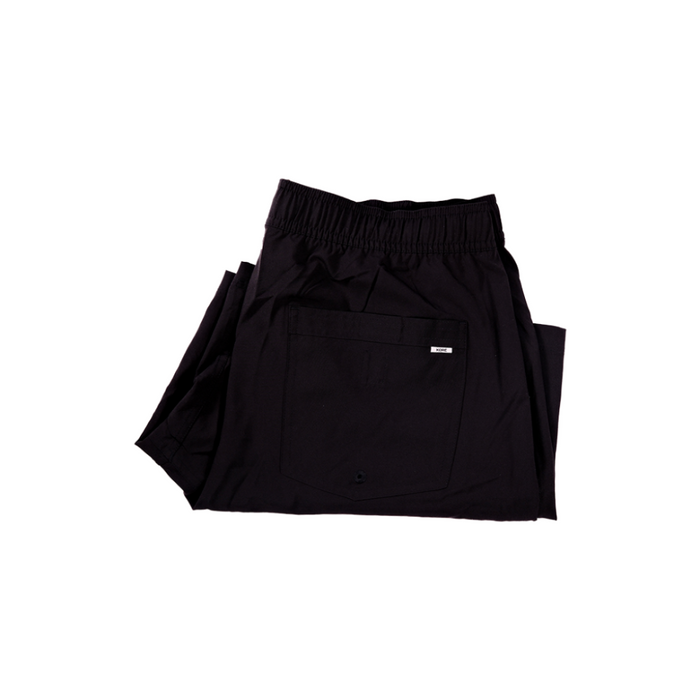 Black Kore Essentials Sport Shorts Folded Back Pocket