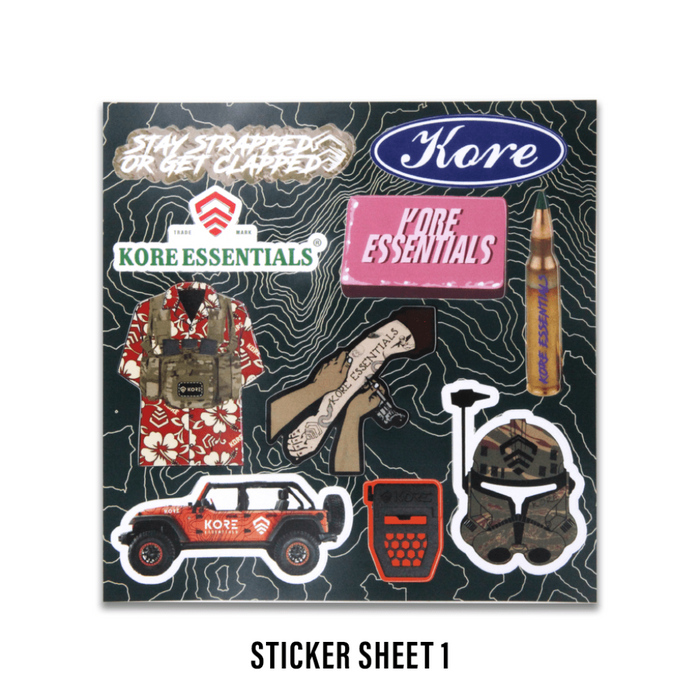 Kore Essentials-KORE STICKER SET-