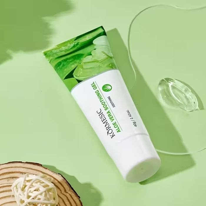 KÖRMESIC Natural Aloe Vera Soothing Gel (40g) – Hydrating & Calming Moisturizer for All Skin Types