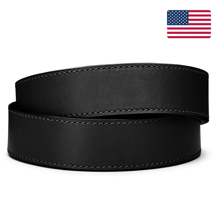 Kore Essentials Black Ranch Series Gun Belt Strap on a white background