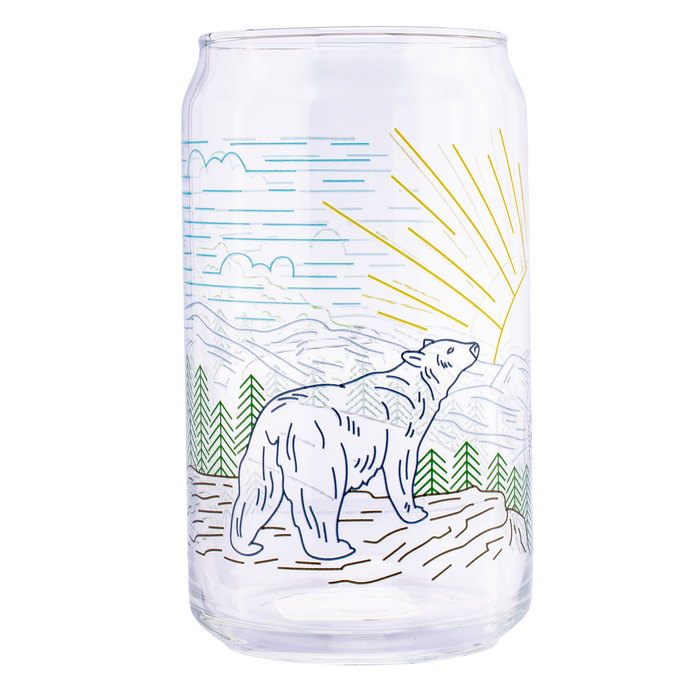 LINEWORK CAN GLASS