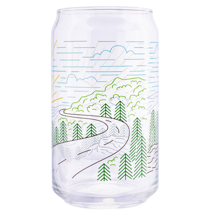 LINEWORK CAN GLASS