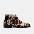 Logan Dark Horse Pony Hair Chukka Boots