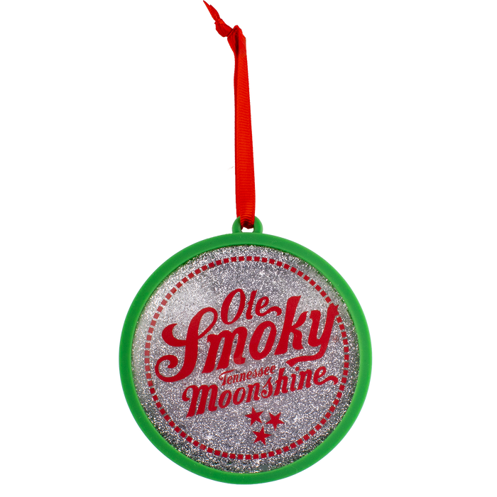 LOGO FLOATING GLITTER ORNAMENT