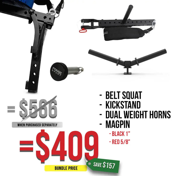 + Kickstand & Dual Mounted Weight Horns + Magpin / 1in