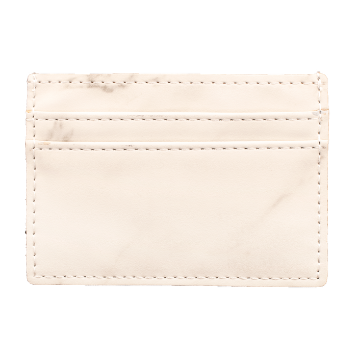 MARBLE LEATHER CARD HOLDER