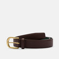 Marc Nolan Everyday Belt - Dark Brown Pebble Leather