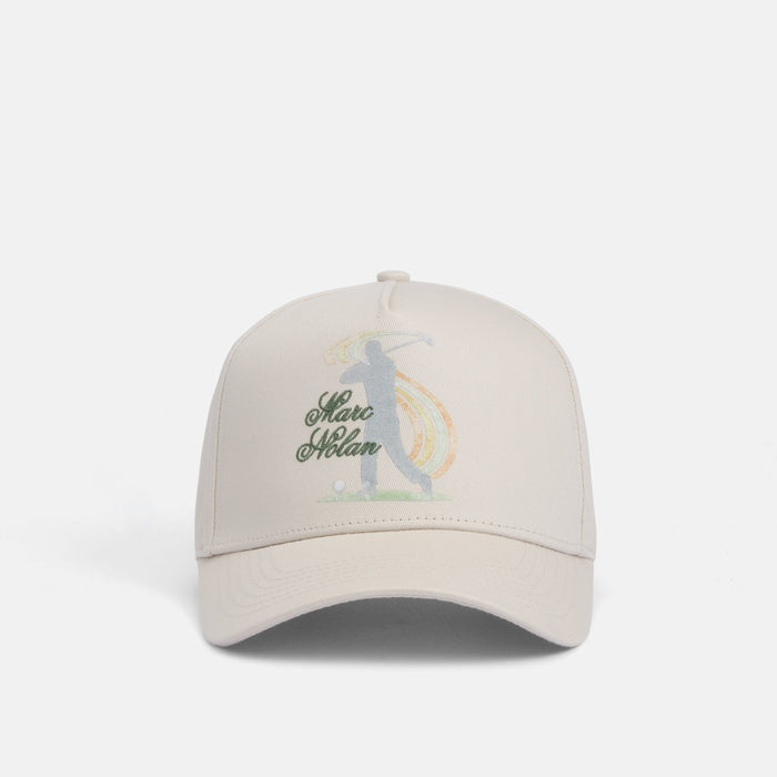 Marc Nolan Golf Logo Hat - Cream