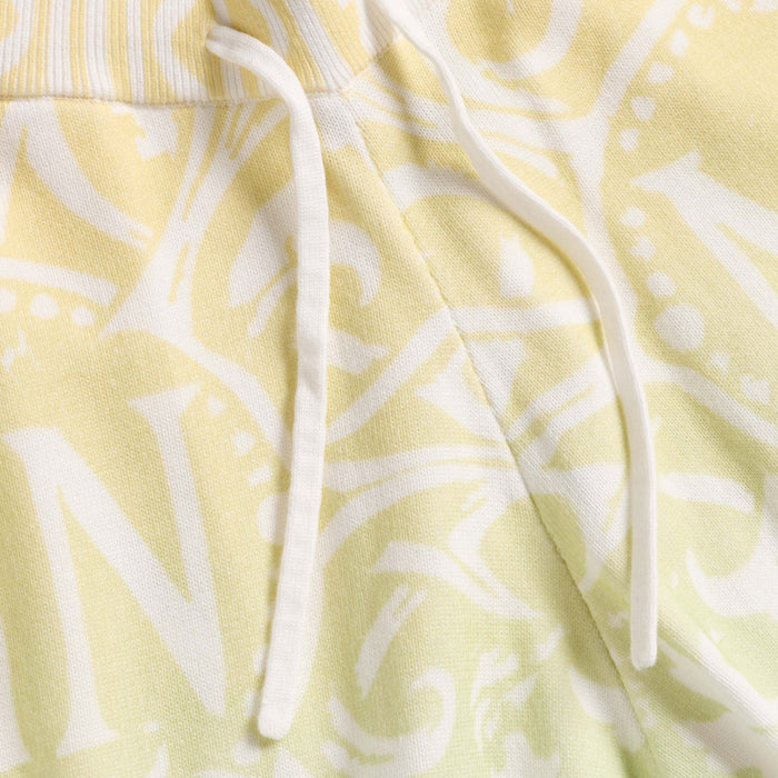 Marc Nolan Knit Monogram Shorts - Citron Ombre