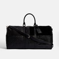 Marc Nolan Large Weekender Duffle Bag - Black Multi Leather