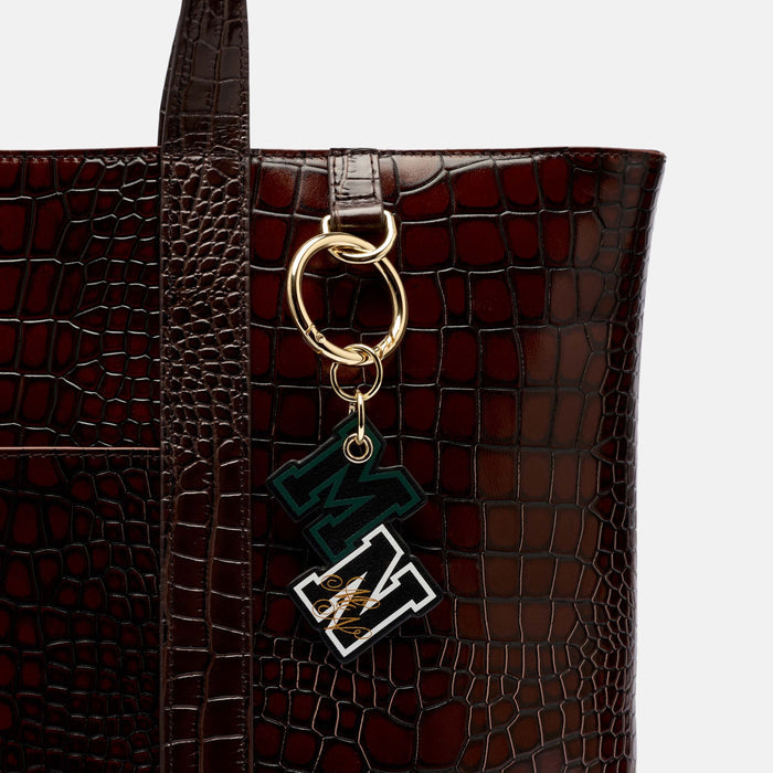 Marc Nolan Leather Bag Charm - MN