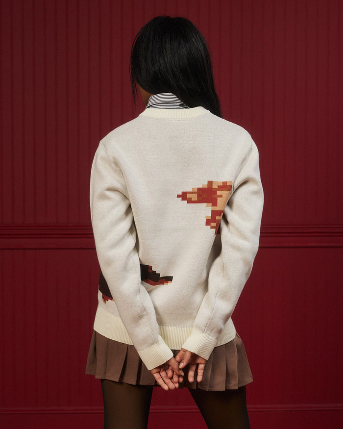 Marc Nolan Pixel Dogs Crewneck Sweater - Unisex