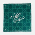 Marc Nolan Silk Scarf - Green