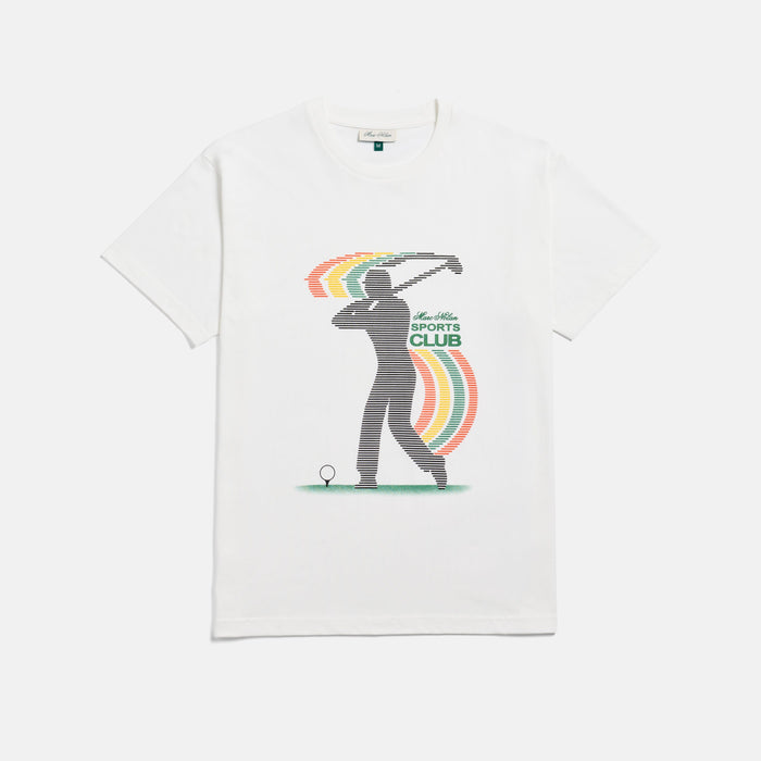 Marc Nolan Sport Club Golf Tee - White