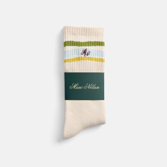 Marc Nolan Trail Socks - White