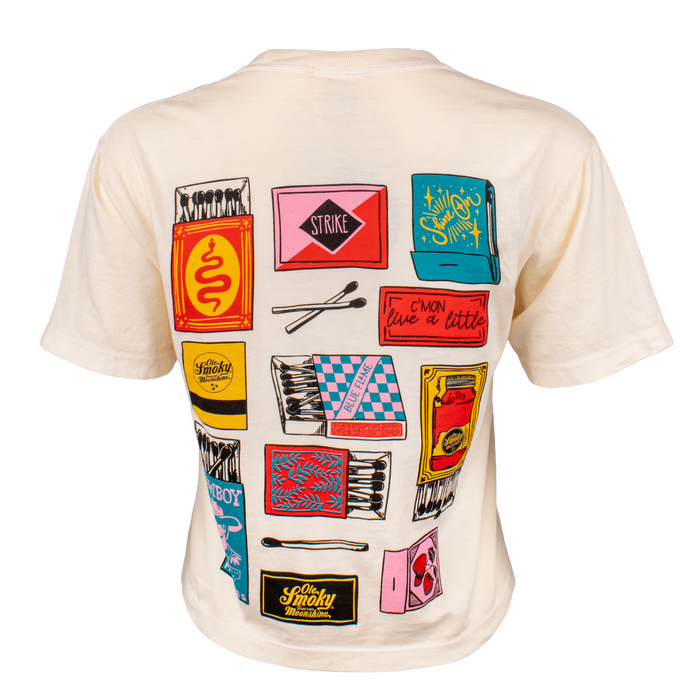MATCHBOOK CROP TEE