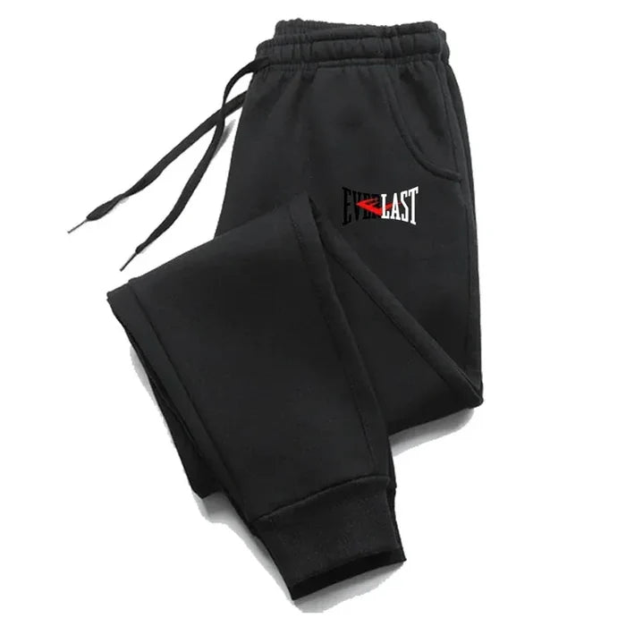Men's printed sports pants, unisex running pants, fitness pants, casual pants