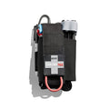 Black Kore Medical Trauma Pak with various components on a white background