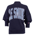 MOCK NECK - NAVY