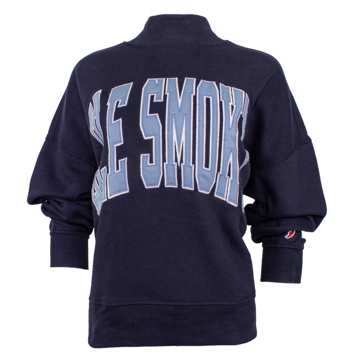MOCK NECK - NAVY