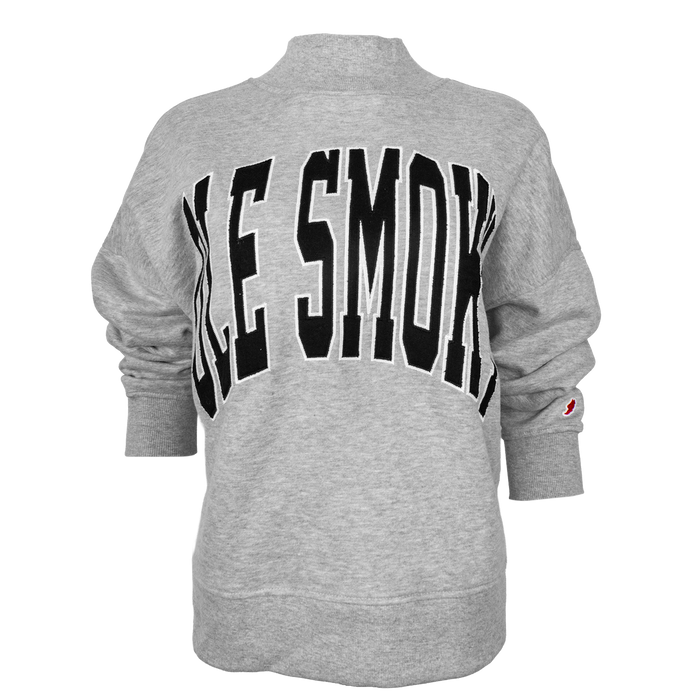 MOCK NECK - STEEL GREY