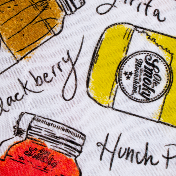 MOONSHINE JARS TEA TOWEL