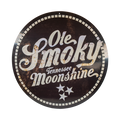 MOONSHINE LOGO ROUND TIN SIGN