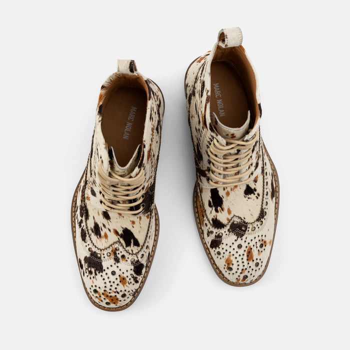 Ms. Belmont Appaloosa Wingtip Boots