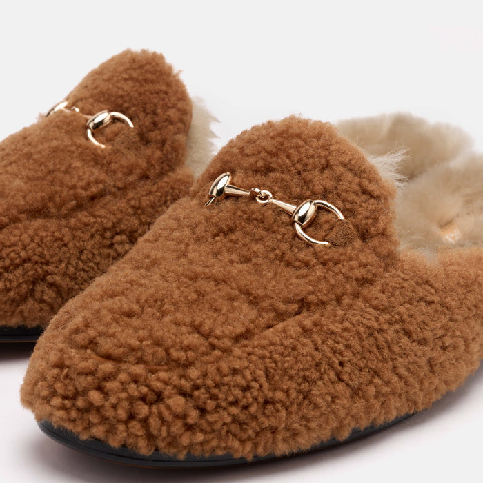 Ms. Del Sol Carmel Bit Loafer Mule