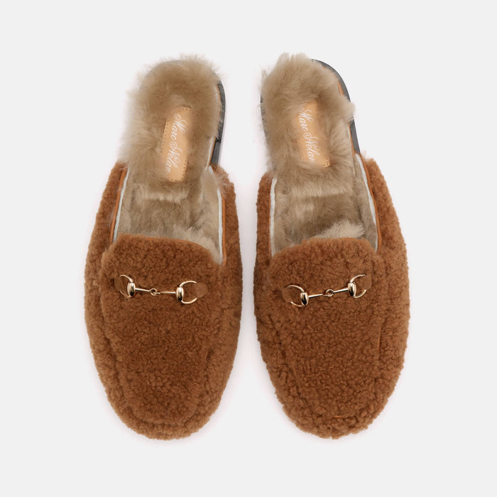 Ms. Del Sol Carmel Bit Loafer Mule