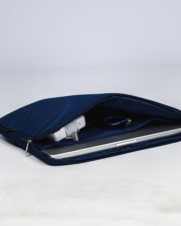 Navy Blue Laptop Sleeve 13"