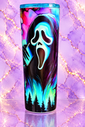Neon Ghostface - 20 oz Stainless Steel