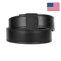 Kore Essentials Black Leather Patrol Duty Belt with a P1 Buckle for Law Enforcement