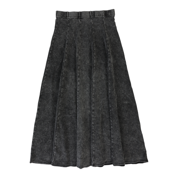 Panel Maxi Skirt - Black Wash