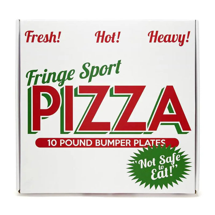 Pizza Bumper Plates (10lb Pair) (4373390753839)