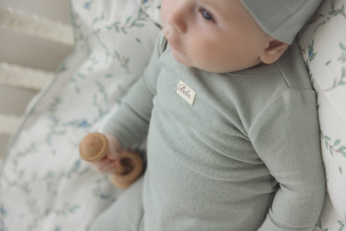 Pointelle Bebe Footie