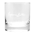 POPCORN SUTTON ETCHED ROCKS GLASS