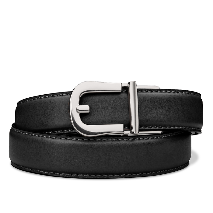Kore Essentials Black Leather Quarter-inch Gun Belt with a Q1 Buckle