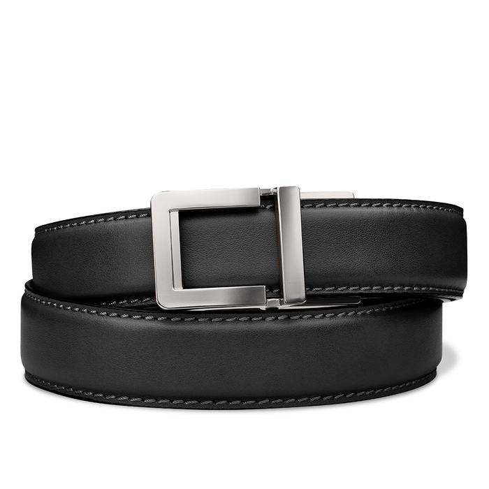 Kore Essentials Black Leather Quarter-inch Gun Belt with a Q2 Buckle