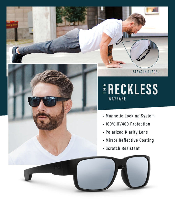 Kore Essentials-RECKLESS CLASSIC NEO-LOCK SUNGLASSES-Sunglasses