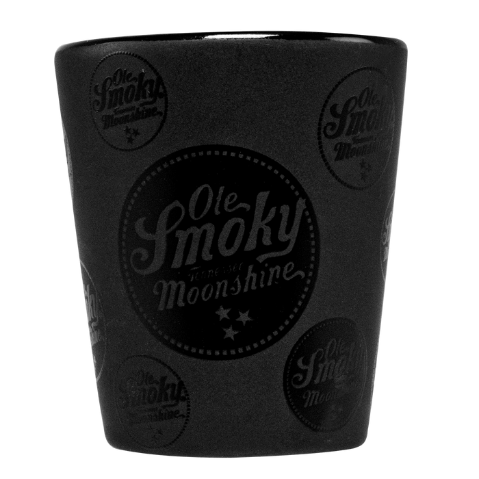 REPEATING LOGO MATTE SHOT GLASS