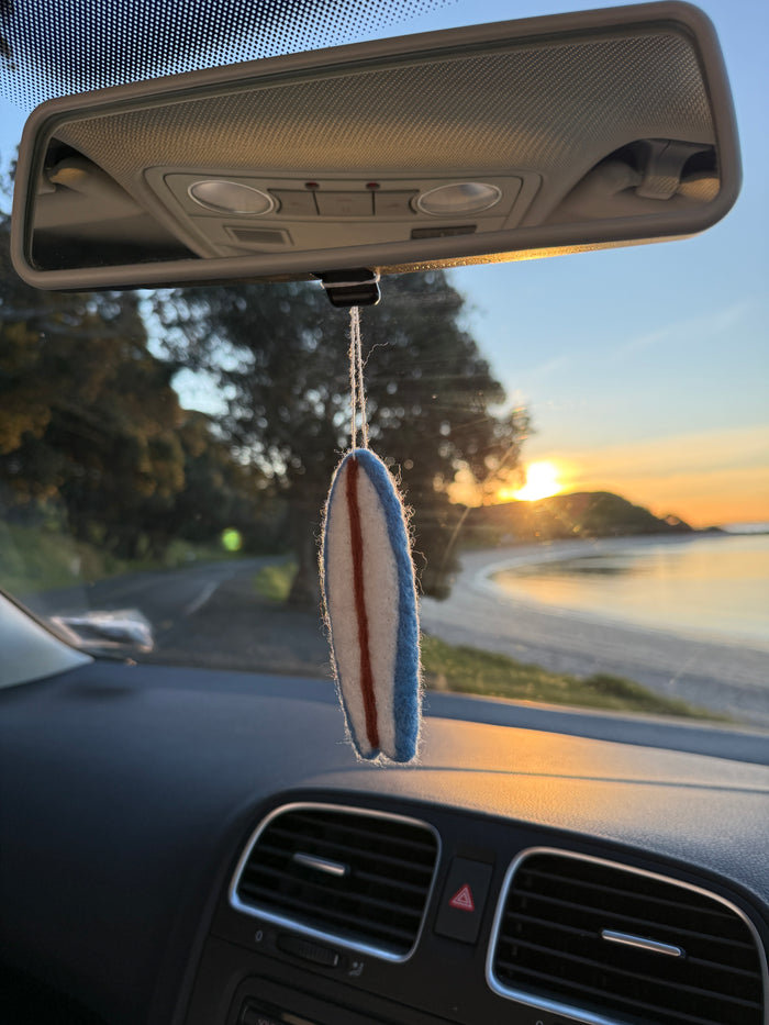 Reusable Surfboard Air Freshener - High Tide Scent